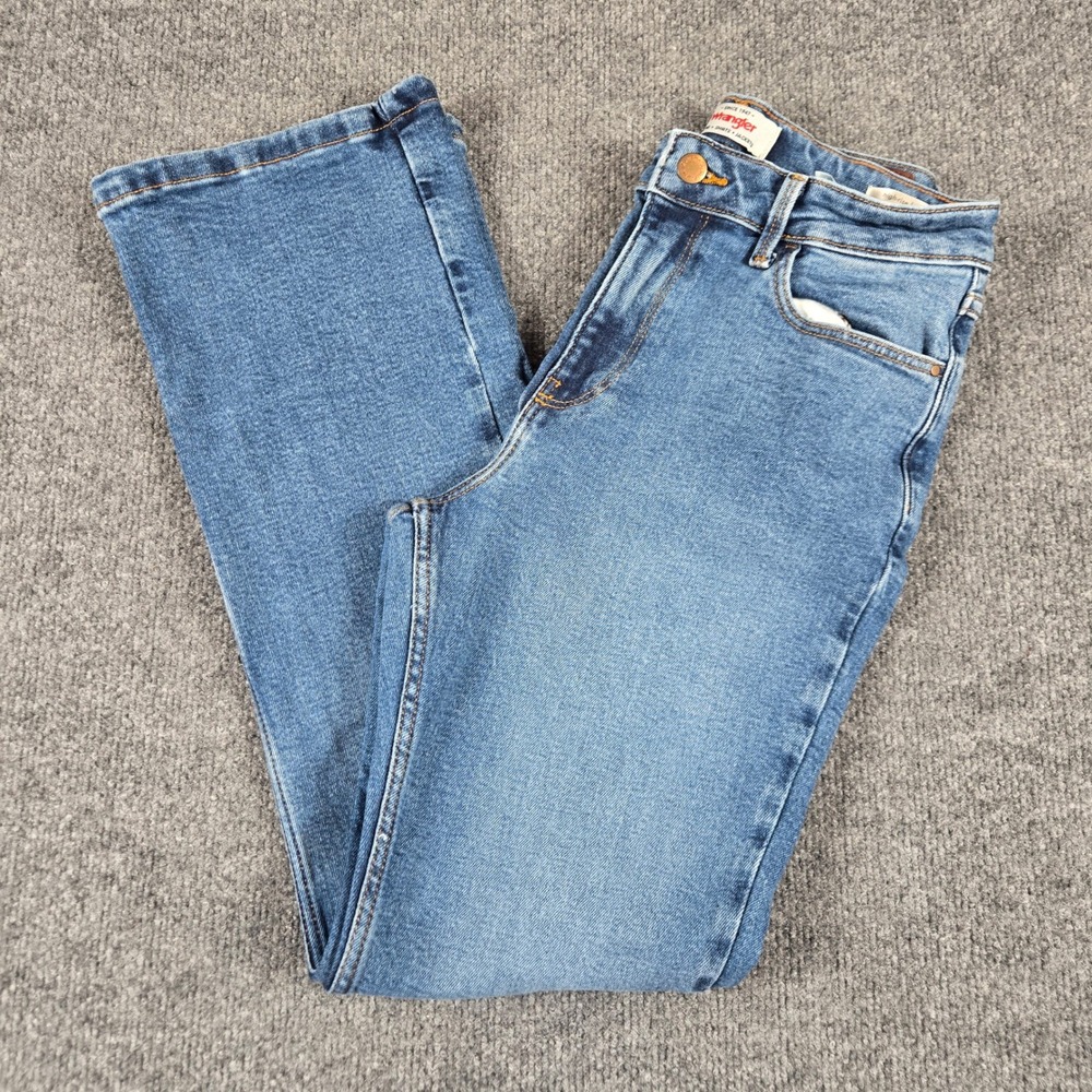 Wrangler Bootcut Jeans Womens 26 Blue High Rise Denim Western Classic
